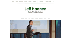Desktop Screenshot of jeffhaanen.com